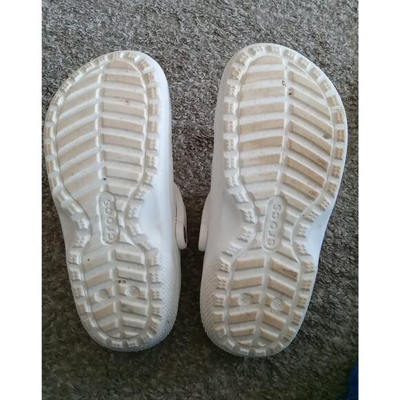 Crocs Fur Lined Clogs (White) M5/W7 Good Condition - Picture 6 of 7